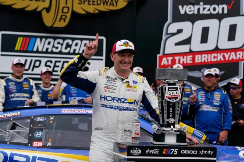Ty Gibbs,Pennzoil 150,Xfinity Series champion