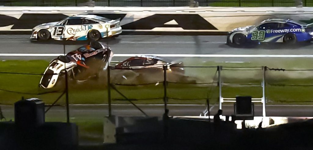 Ryan Preece,crash,Daytona