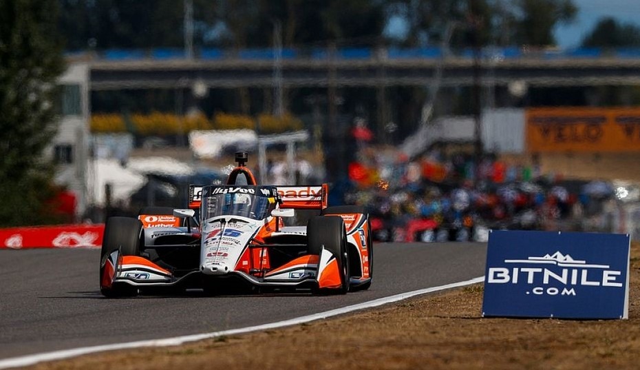 Graham Rahal,pole position,Portland