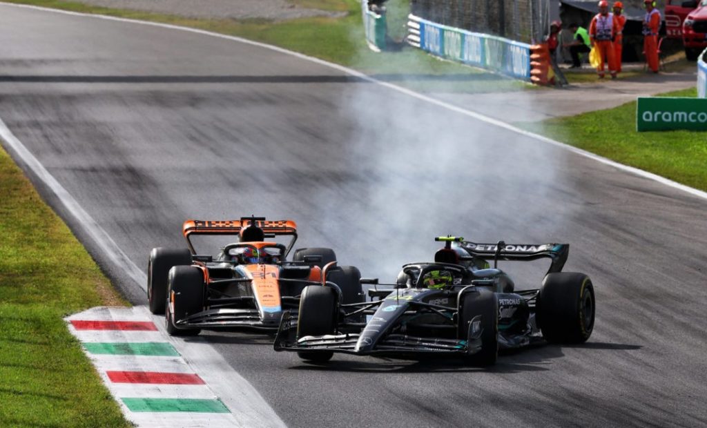 Hamilton,Monza incident