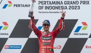 Bagnaia regains championship lead after winning in Indonesia