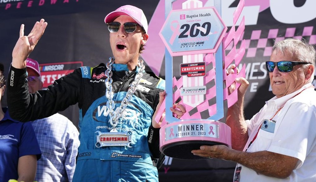 Carson Hocevar,NASCAR Truck Series,Homestead-Miami Speedway