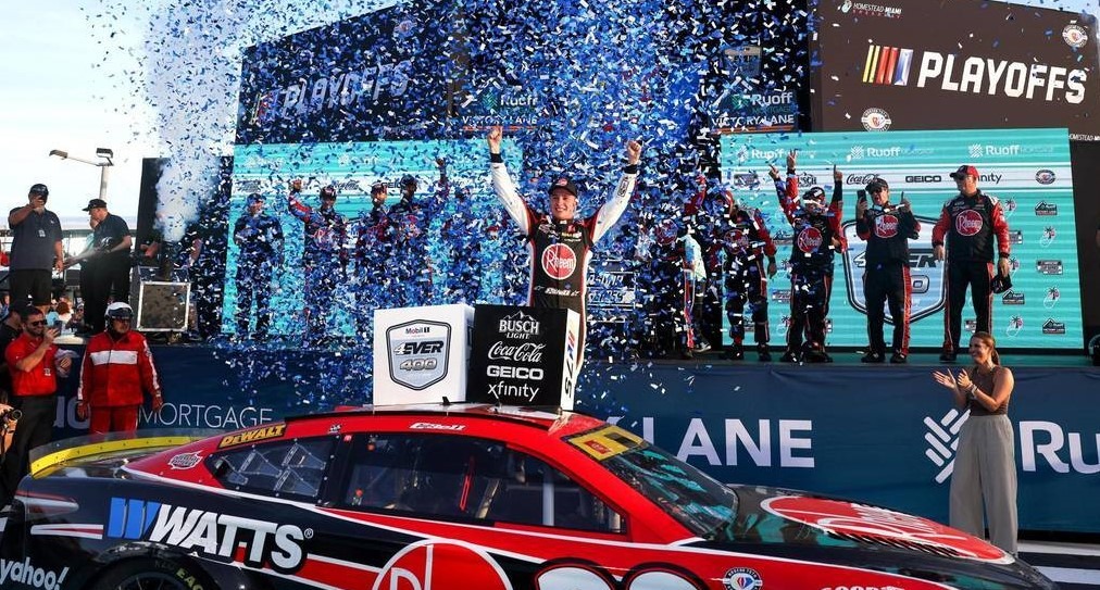 Christopher Bell advances to the finals after Cup win at Homestead-Miami