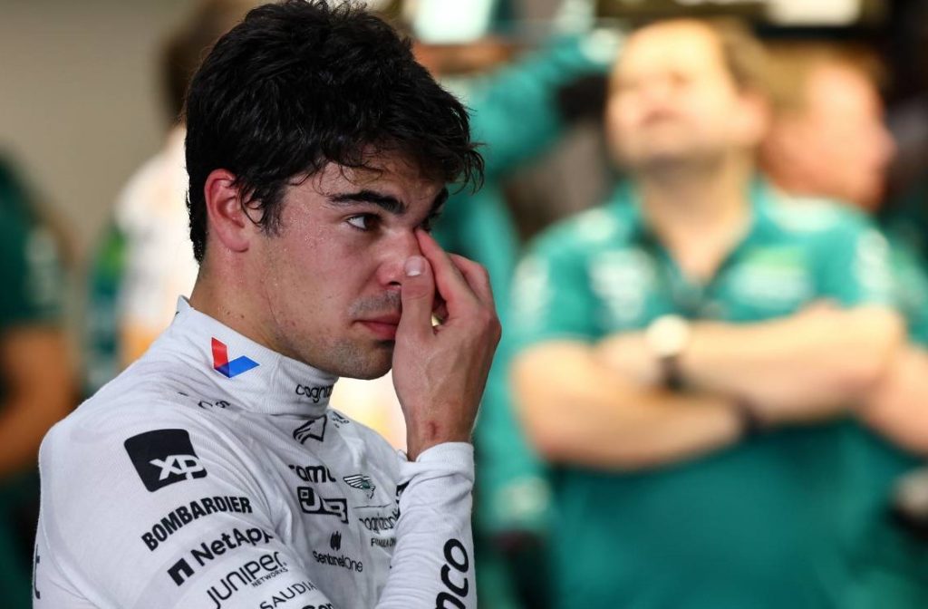 Lance Stroll,passing out,Qatar Grand Prix,video
