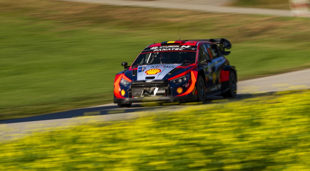 Neuville,second stage,Central European Rally
