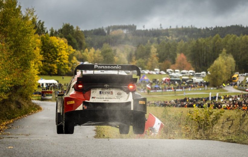 Rovanpera dominates Friday stages at the Central European Rally