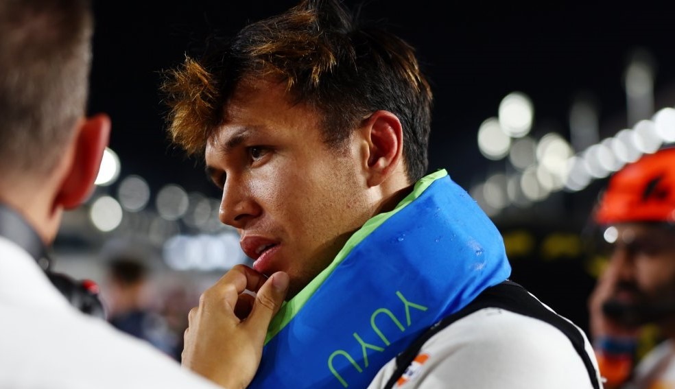 Williams,Albon and Sargeant,Qatar health issues