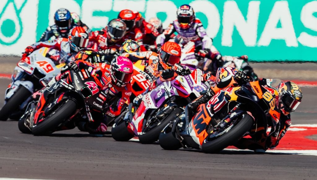 World Championship standings,Indonesian MotoGP sprint