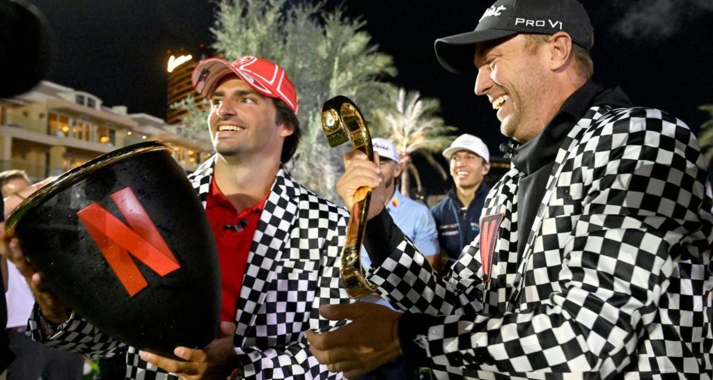 Carlos Sainz,Netflix Cup,Las Vegas