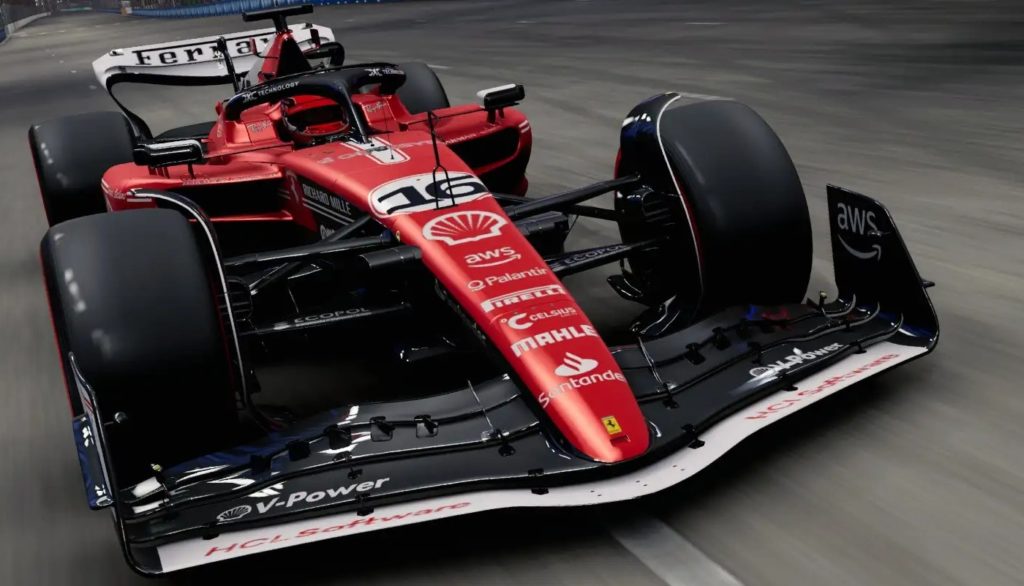 Ferrari,'golden age' livery,Las Vegas Grand Prix