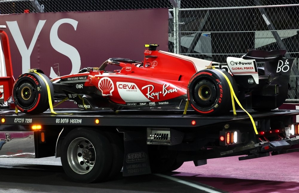 Ferrari,Sainz,Las Vegas Grand Prix