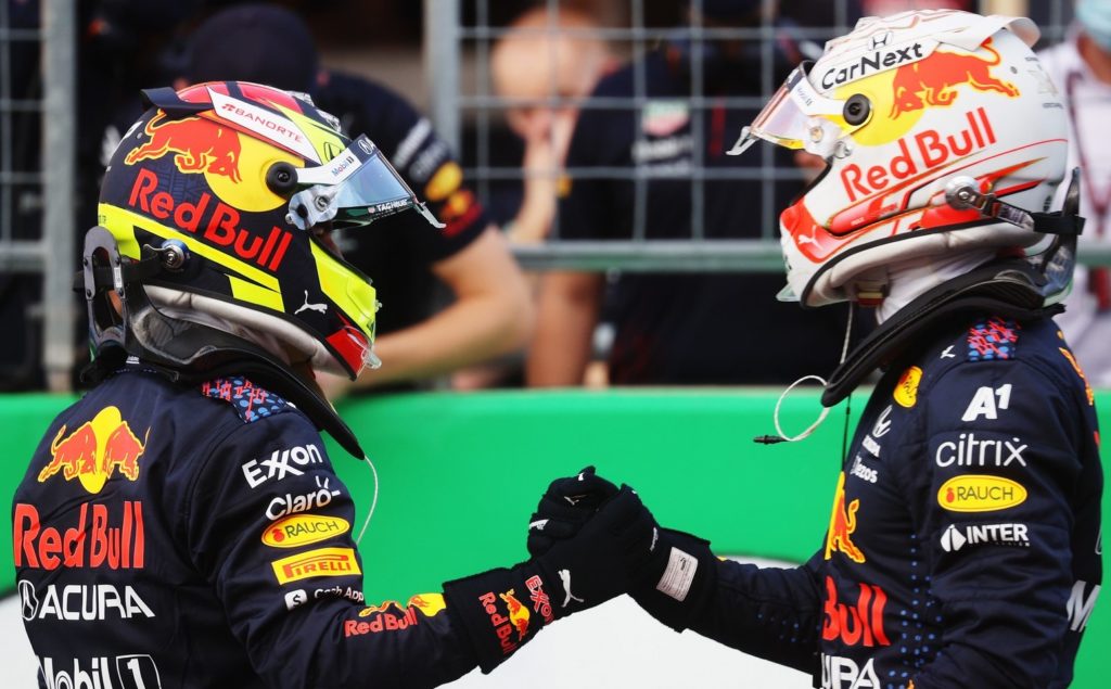 Verstappen,Sergio Perez