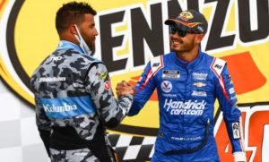 Bubba Wallace mocks Kyle Larson for using a racial slur that resulted in suspension