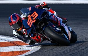 Marc Marquez shines on his debut with Ducati in Valencia