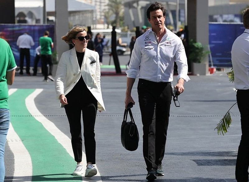 Toto and Susie Wolff,FIA