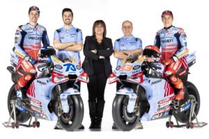 Gresini Ducati reveals its 2024 MotoGP livery alongside the Marquez brothers
