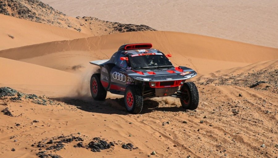 Mattias Ekström and Audi top Dakar Prologue as Al-Attiyah struggles