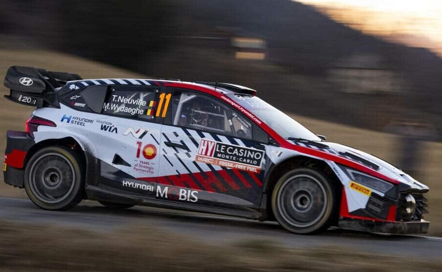 Thierry Neuville leads Monte Carlo Rally after Saturday
