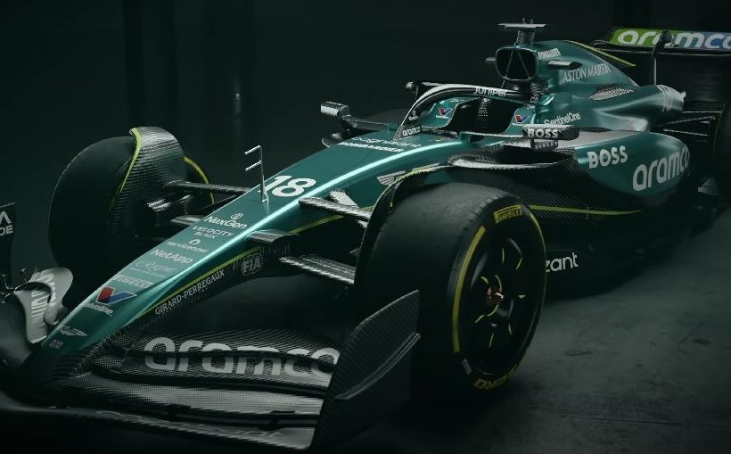 Aston Martin unveils the brand new AMR24 for 2024 F1