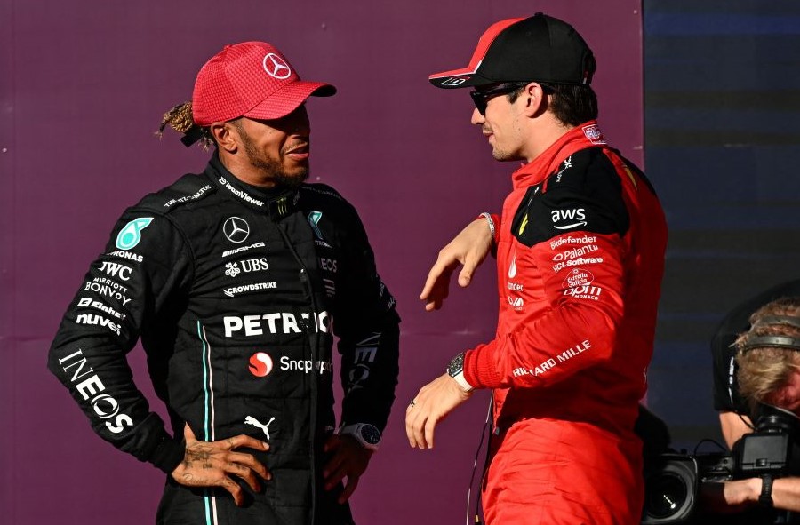 Charles Leclerc in contact with Hamilton ahead of Ferrari switch