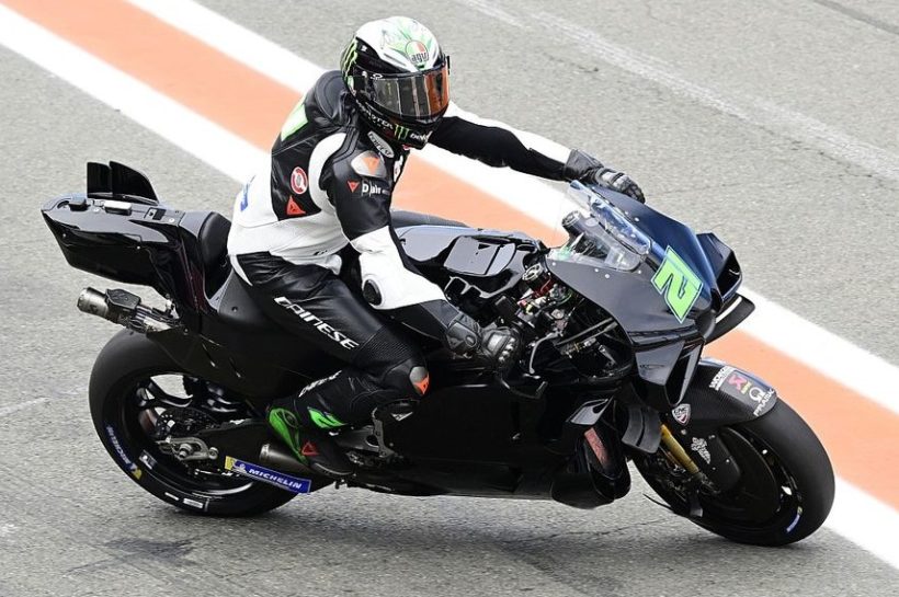 Franco Morbidelli hospitalised after Portimao WorldSBK test crash