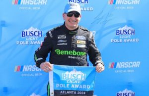 Michael McDowell secures first NASCAR Cup Series pole in Atlanta
