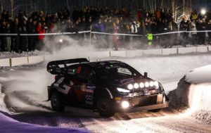 Rovanpera marks his WRC return with Rally Sweden opening stage win