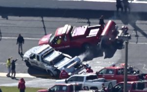 Two NASCAR jet dryers collide ad spill fuel ahead of Daytona 500