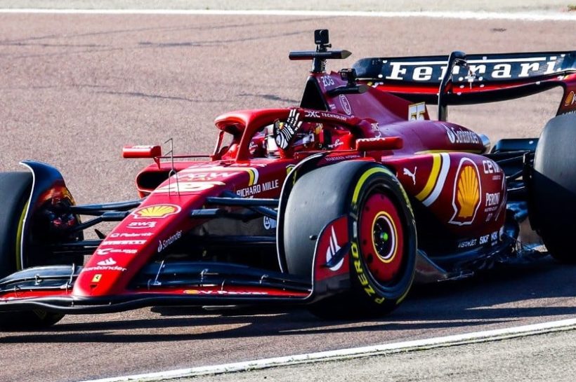 Watch as Ferrari SF-24 makes track debut at Fiorano