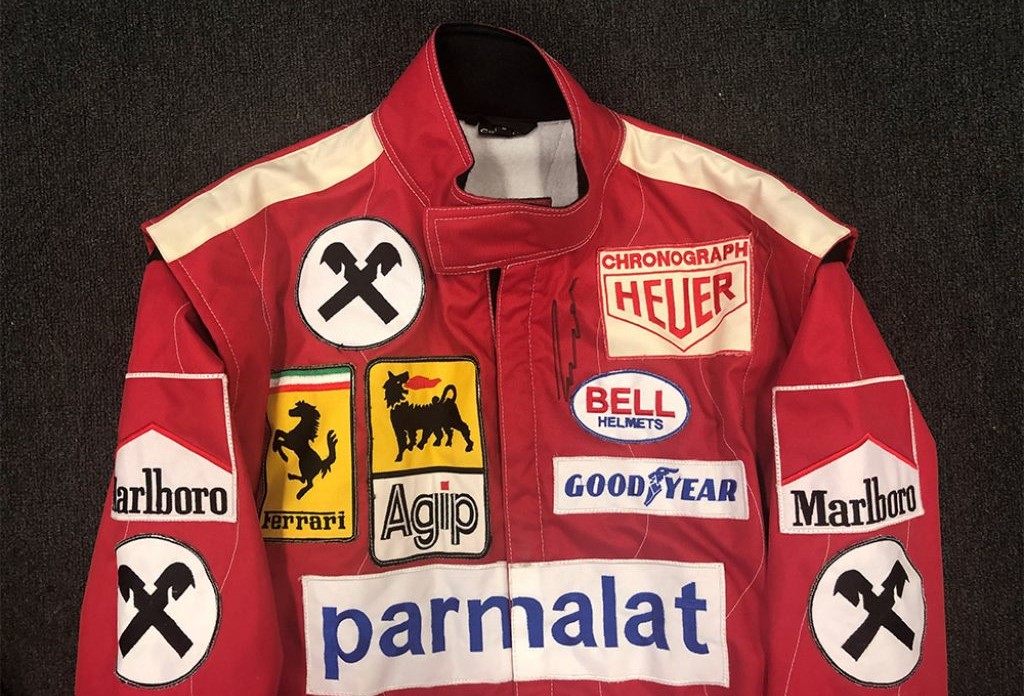 Niki Lauda's racing suit and helmet stolen in a break-in