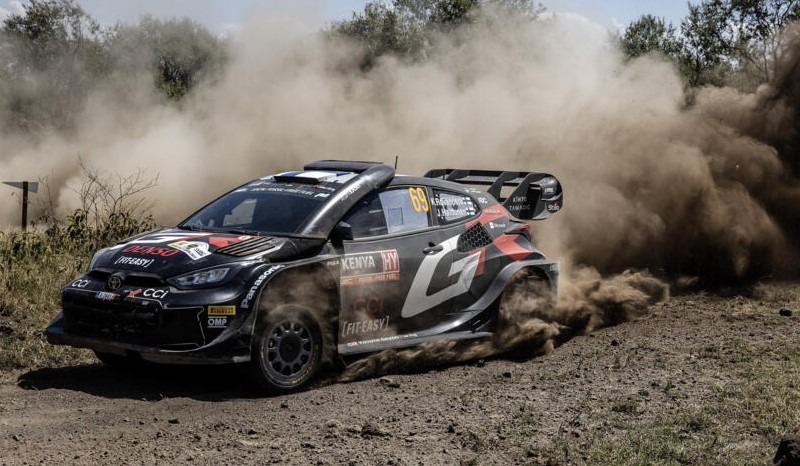 Rovanpera eyes Safari Rally Kenya win after dominating Saturday stages