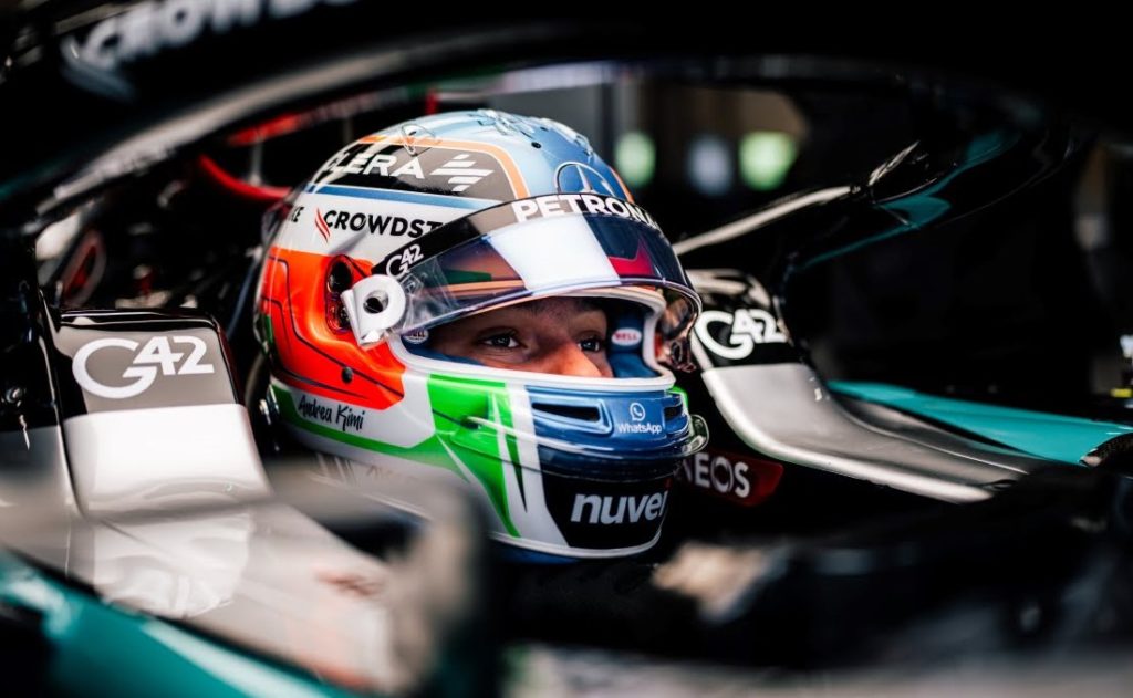 Antonelli completes F1 test debut with Mercedes