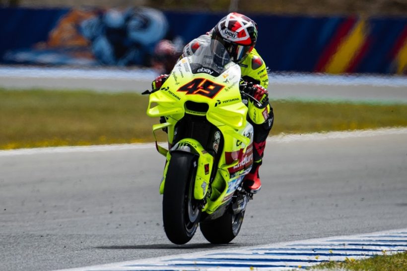 Fabio Di Giannantonio tops Jerez MotoGP test as Yamaha debuts new M1