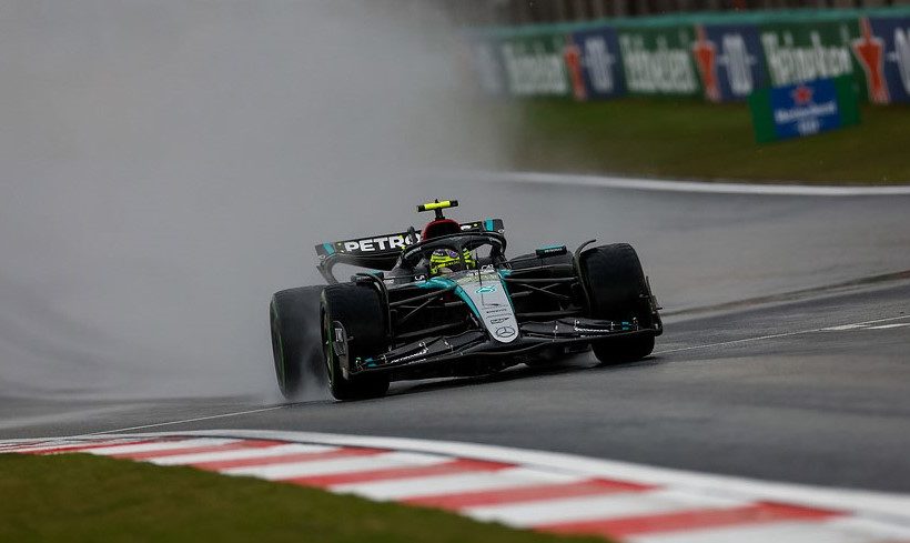 Hamilton 'excited' after rainy Chinese Sprint qualifying