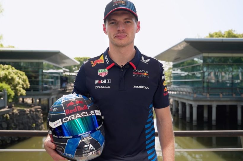 Max Verstappen reveals unique helmet for Miami Grand Prix