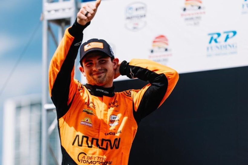 Pato O'Ward crowned St Petersburg winner Penske disqualified