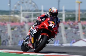 Pedro Acosta fastest in the final practice for the Americas MotoGP