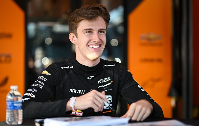 Pourchaire lands second Indycar drive with McLaren at Barber