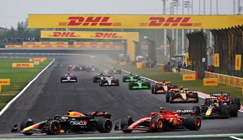 Starting grid for F1 2024 Chinese Grand Prix