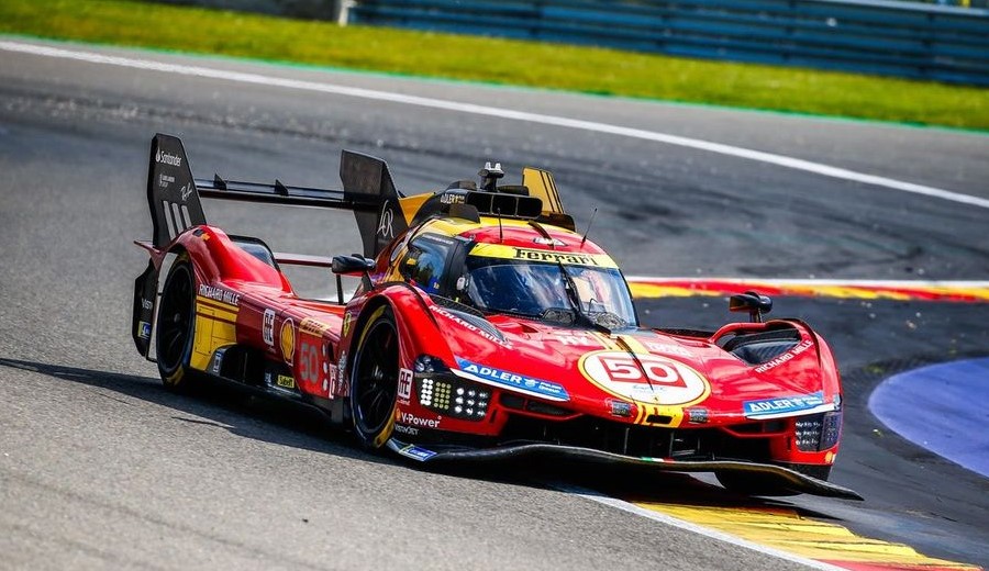 Ferrari loses pole after getting disqualified from Spa qualifying