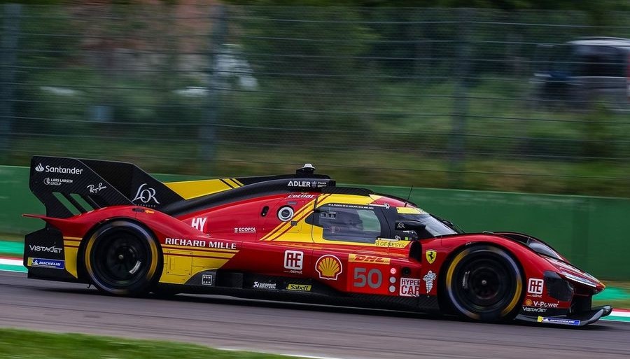 Fuoco leads Ferrari 1-2 in first practice for Spa WEC