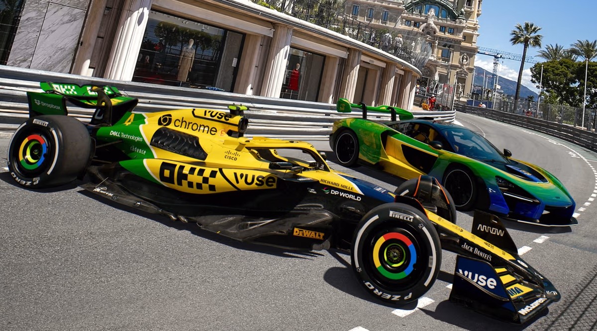 McLaren unveils Ayrton Senna inspired livery for Monaco Grand Prix