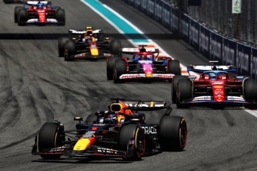 What is the starting grid for F1 Miami Grand Prix