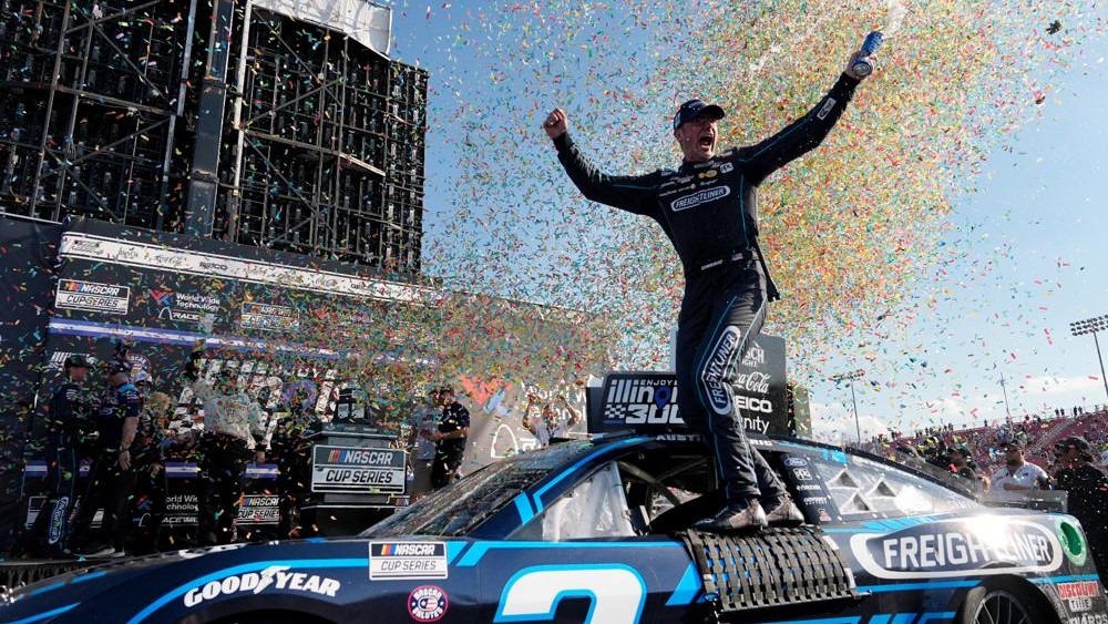 Austin Cindric claims Cup Series victory at World Wide Technology Raceway