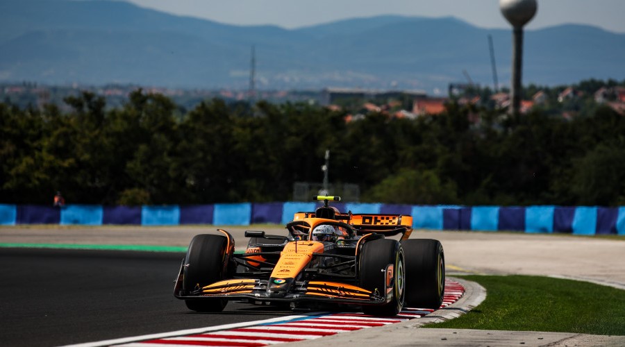 Hungarian Grand Prix: Lando Norris Tops FP2 as Leclerc Crashes Out