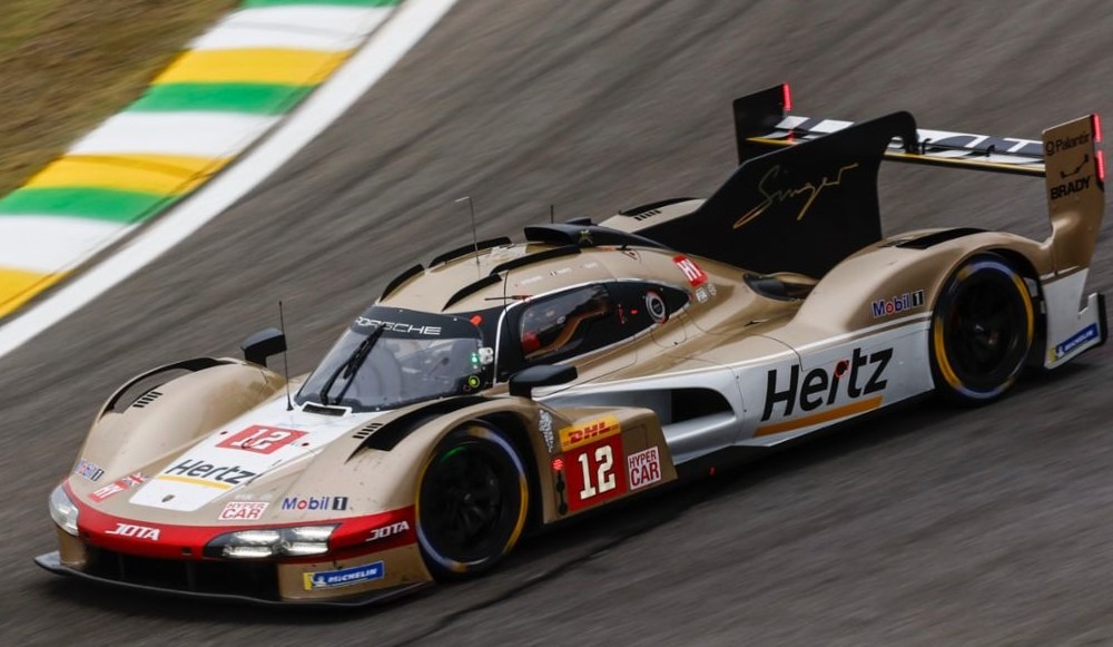 Ilott leads Porsche 1-2-3 in final practice for WEC Sao Paulo