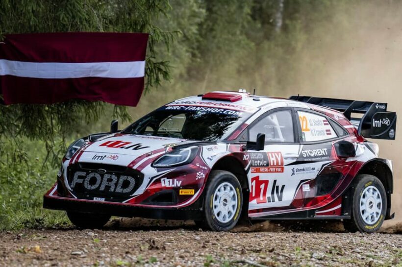 Martins Sesks claims maiden WRC stage win as Rovanpera Dominates 2024 Rally Latvia