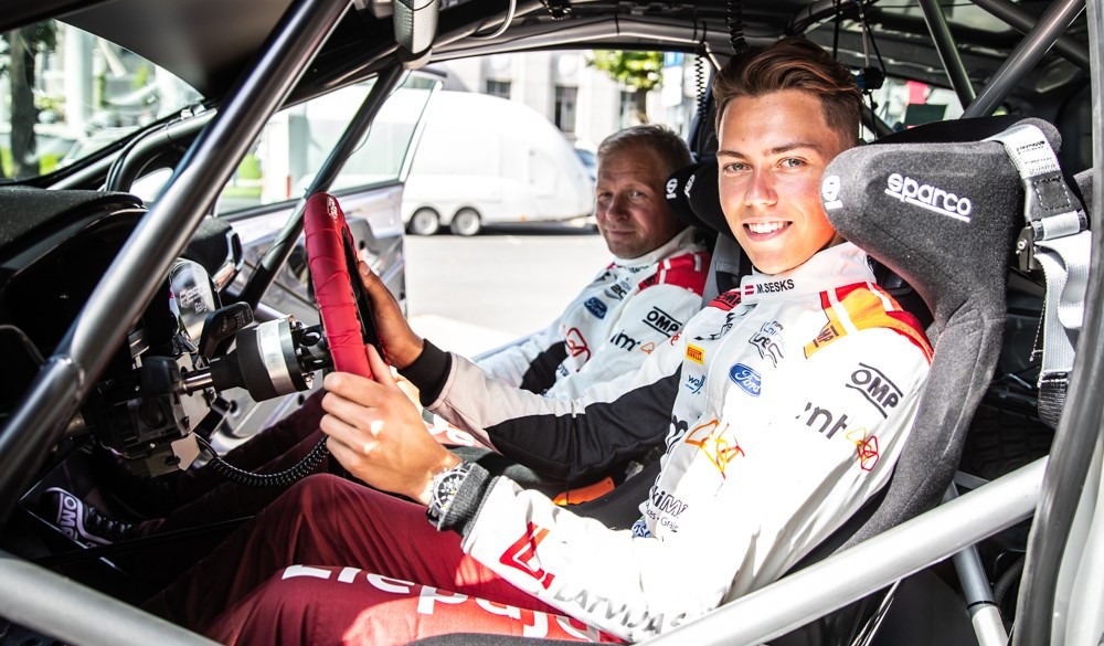 Tanak praises Martins Sesks' impressive Rally Latvia run despite final stage setback