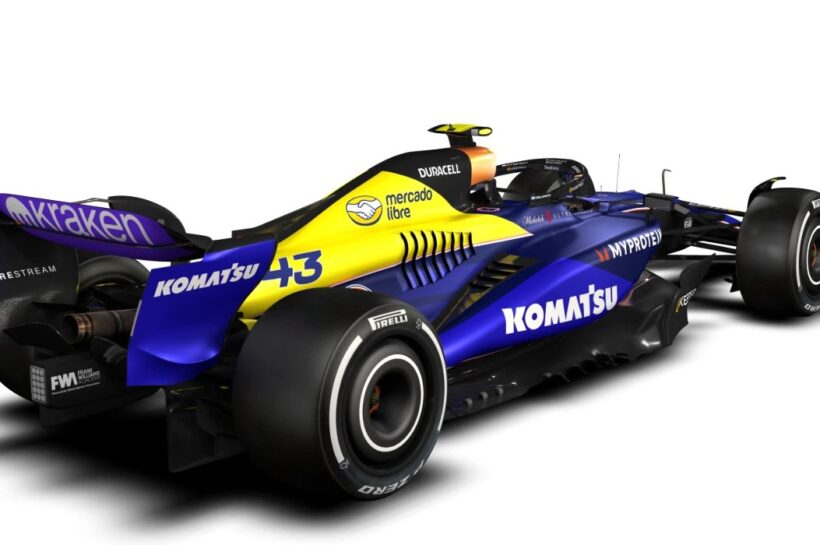 Williams Mercado Libre livery