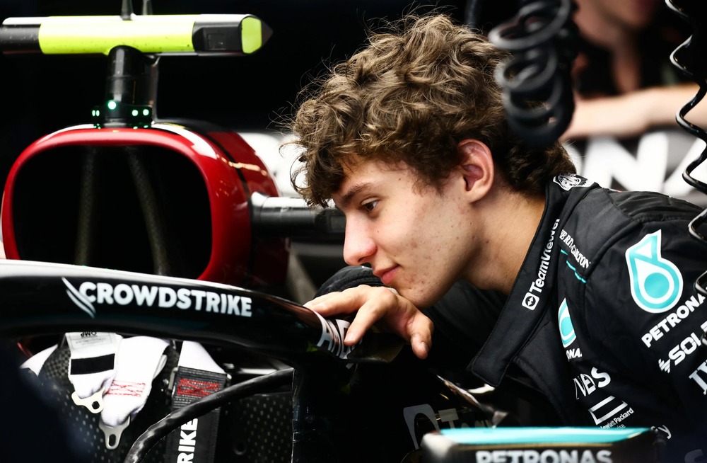 Antonelli's Mercedes F1 test,2025 F1,Kimi Antonelli,Jerez